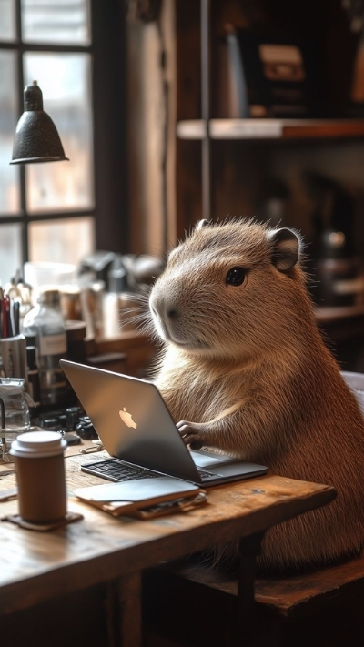 anh nen capybara song dong thien nhien