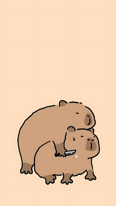 anh nen capybara song dong 3d