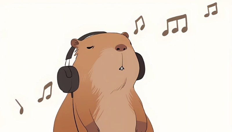 anh nen capybara may tinh meme troll