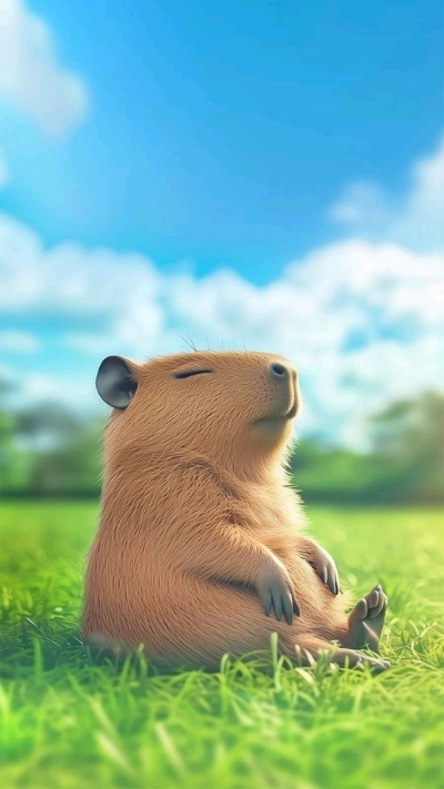 anh nen capybara 4k do phan giai cao