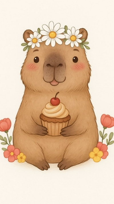 anh nen capybara 4k noi bat