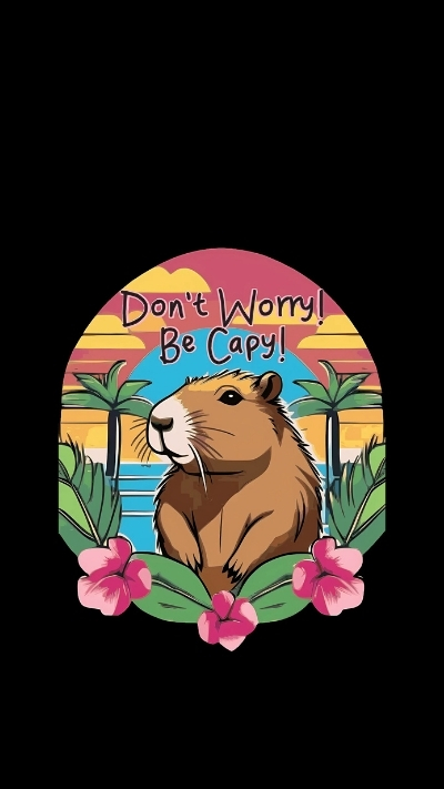 anh dai dien capybara sang tao