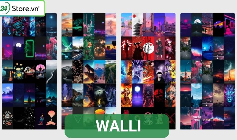 walli cool - app tải hình nền miễn phí cho iPhone