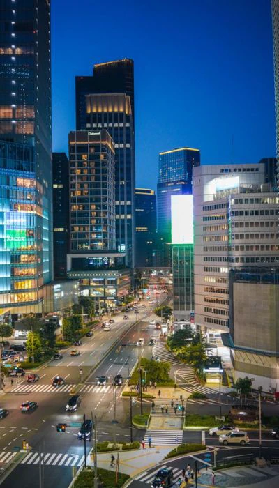 Hình nền thành thị iPhone 13 Pro Max - Hàn