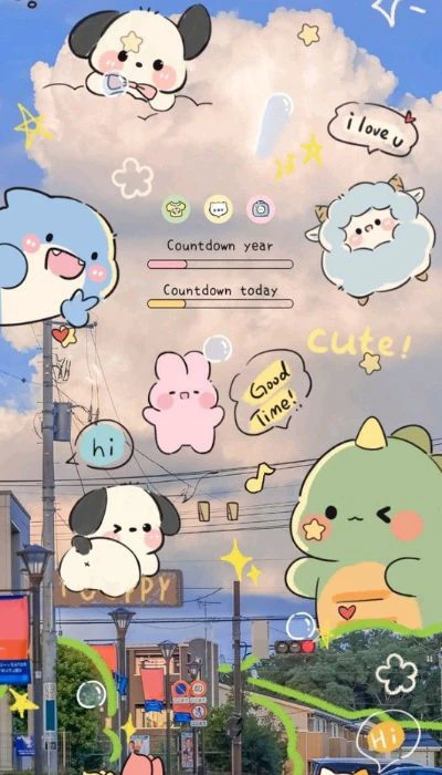 Hình nền siêu dễ thương