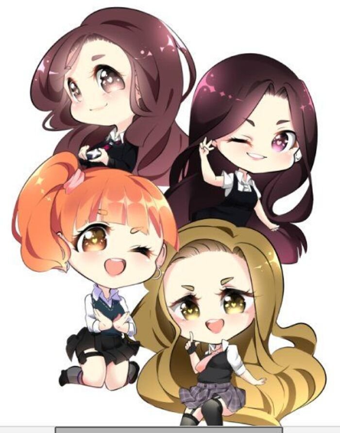 Hình nền BlackPink chibi cực đẹp - Tải Ảnh đẹp Free