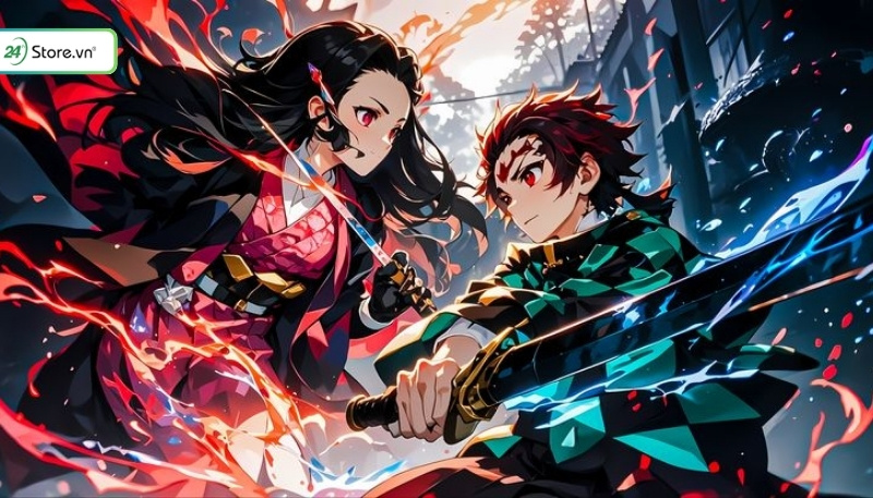 hình nền máy tính kimetsu no yaiba