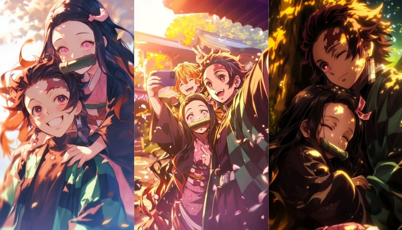 hình nền Thanh gươm diệt quỷ 4K