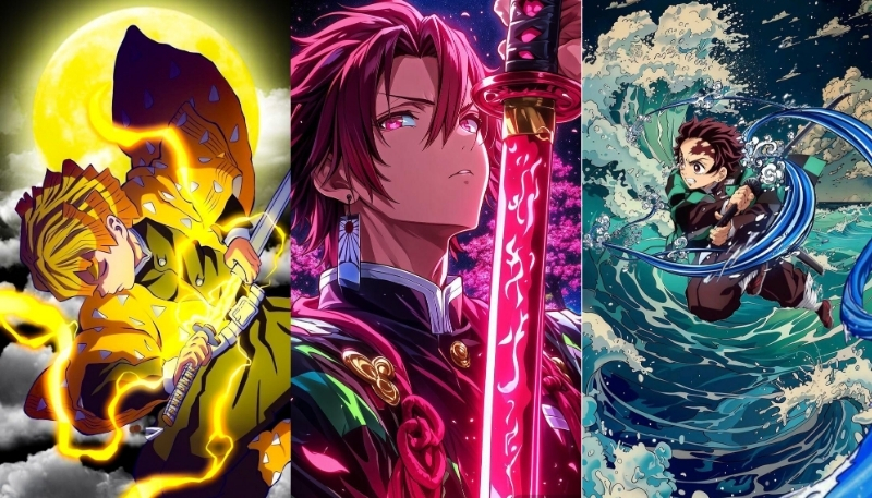 ảnh nền kimetsu yaiba ngầu