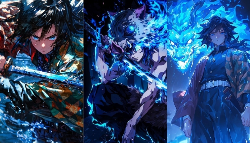 hình kimetsu yaiba cực ngầu