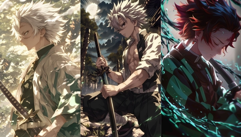 hình nền Kimetsu Yaiba 4K