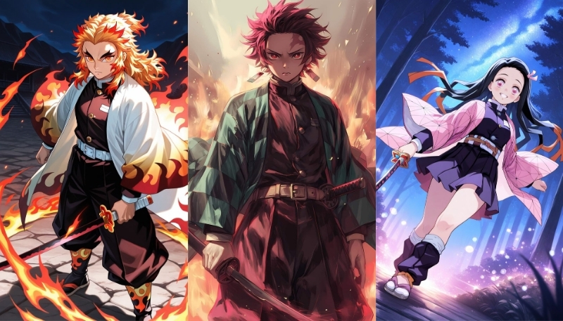 hình nền Kimetsu Yaiba 4K PC