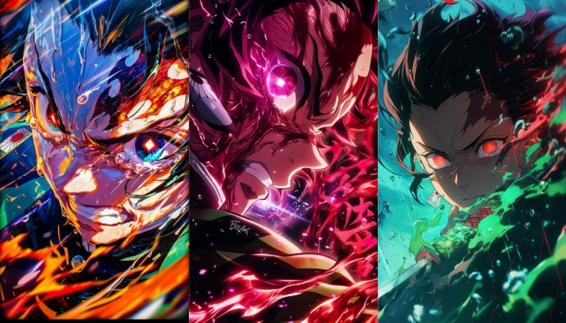 kimetsu no yaiba hình nền