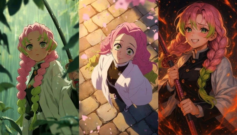 ảnh nền mitsuri kanroji dễ thương