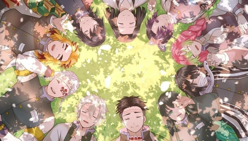 bộ sưu tập ảnh kimetsu yaiba đội nhóm