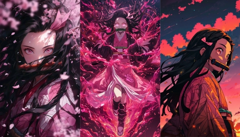 hình nền nezuko kamado