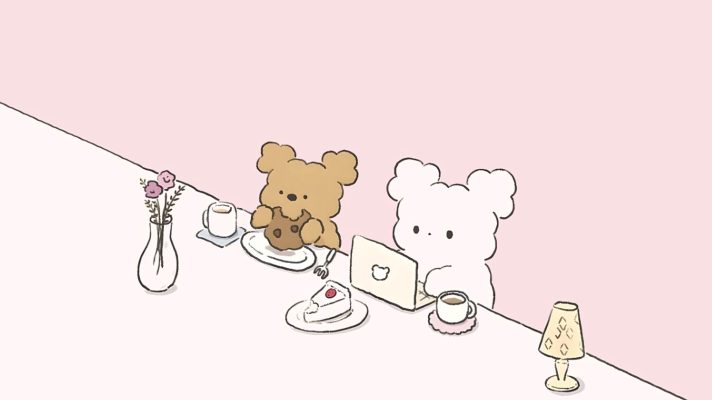 2.538+ Hình Nền Máy Tính 4K Cute Chibi Anime, Mèo Đáng Yêu