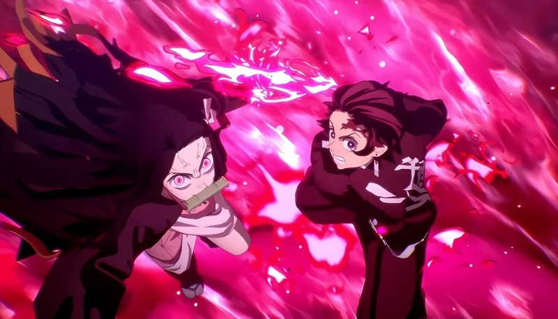 hình nền Nezuko ngầu