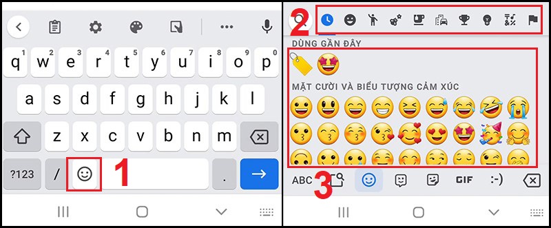 Sử dụng bàn phím Gboard