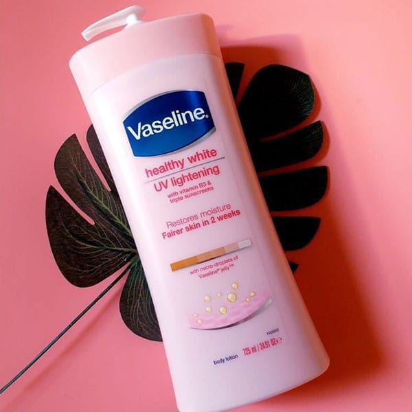 Kem trắng da body Vaseline Healthy White UV Lightening Body