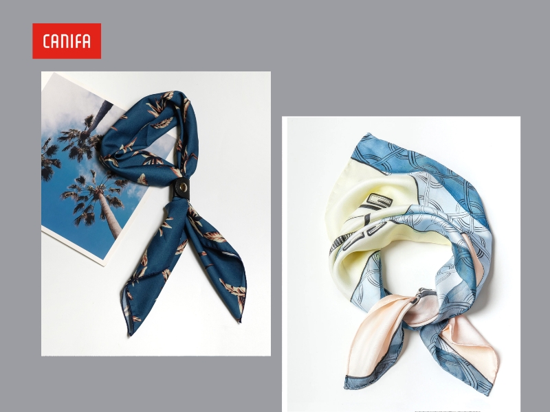 phối đồ với khăn quàng cổ nam