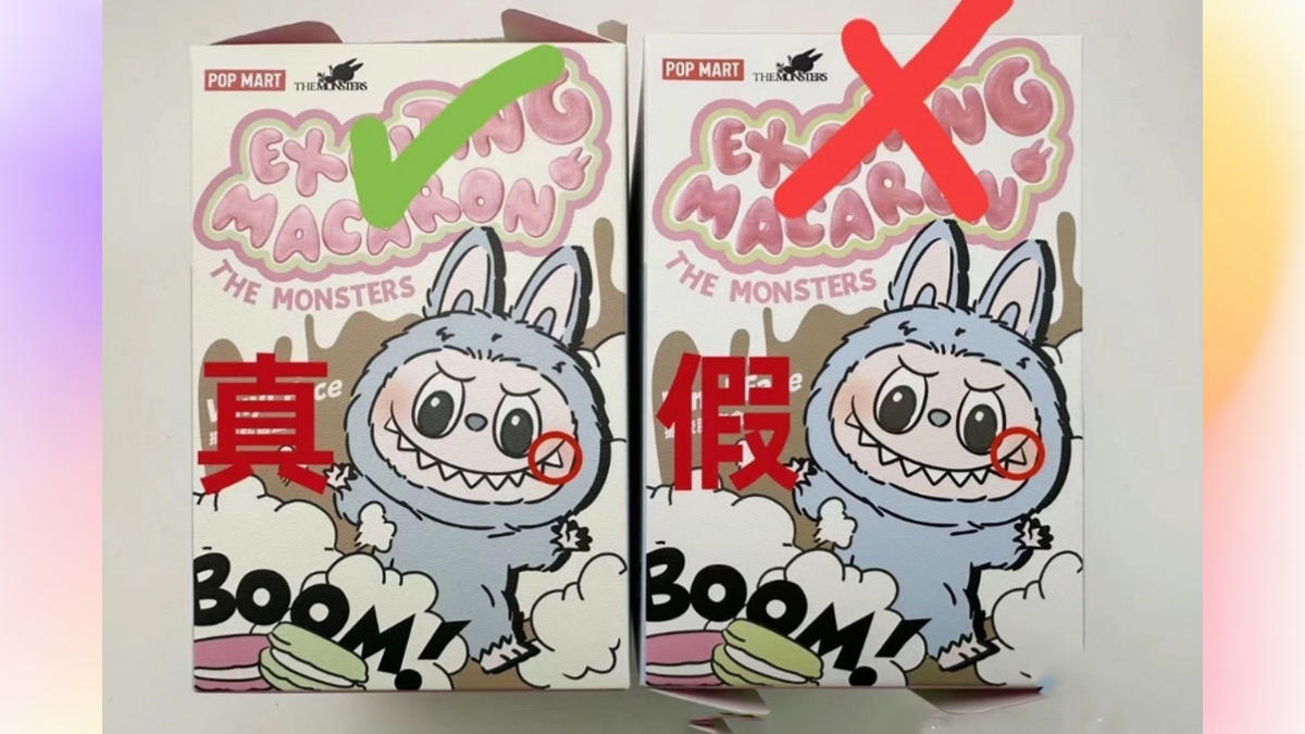 Cách phân biệt Labubu chính hãng với hàng giả