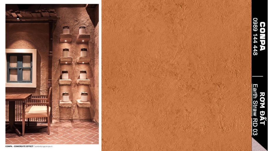 Màu sơn rơm đất RD03