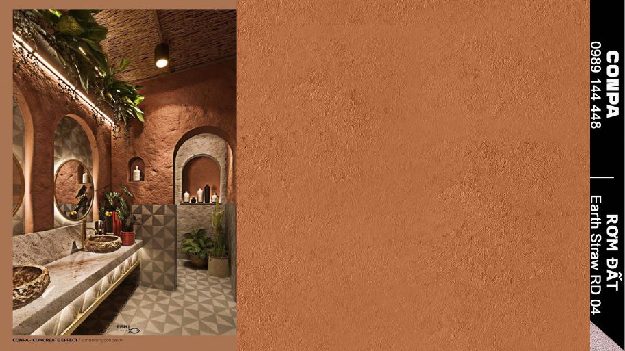 Màu sơn rơm đất RD 04