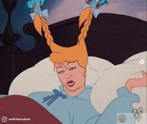 Ảnh công chúa meme vui