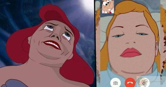 Meme công chúa mập