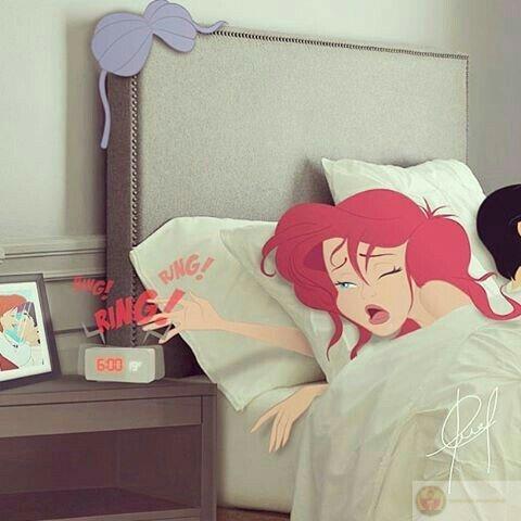 Meme công chúa ngủ quên