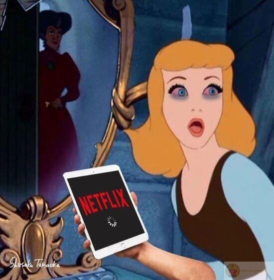 Meme công chúa thâm mắt