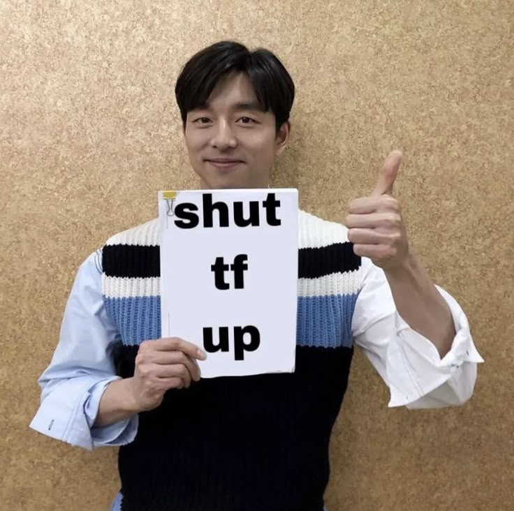 Câm mồm vào cho thế giới được bình yên