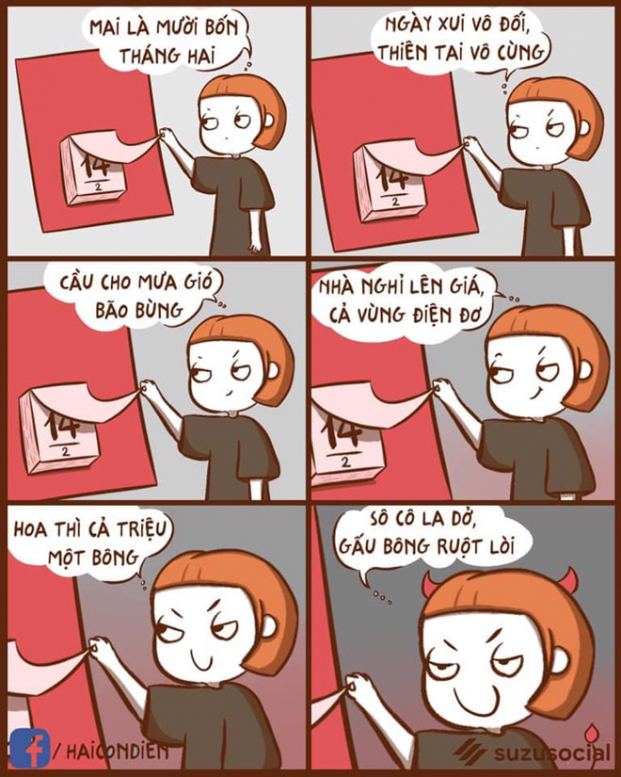 Một số ảnh meme hài hước, bá đạo ngày Valentine