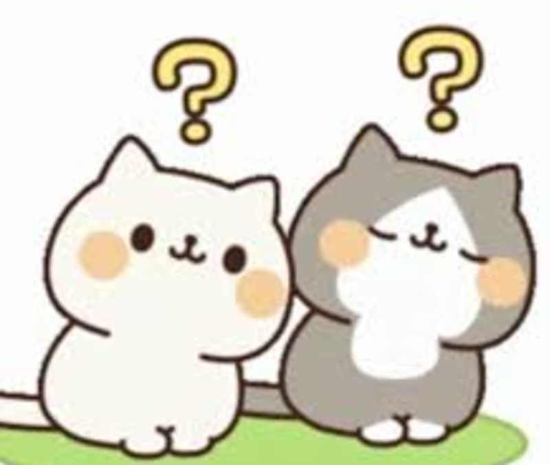 Meme hỏi chấm ngơ ngác, dễ thương