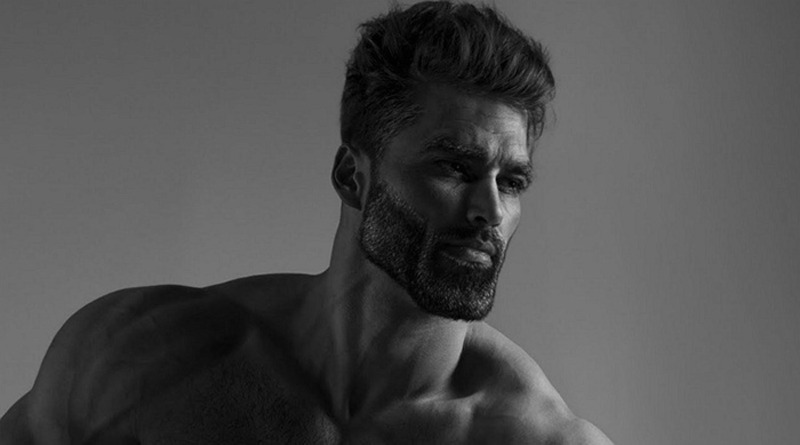 Gigachad với mục đích chế giễu các chuẩn mực không thực tế về ngoại hình