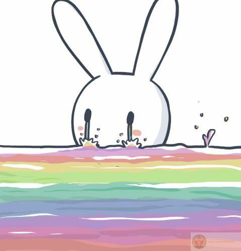 Thỏ vô tri nhưng caption đau lòng ghê