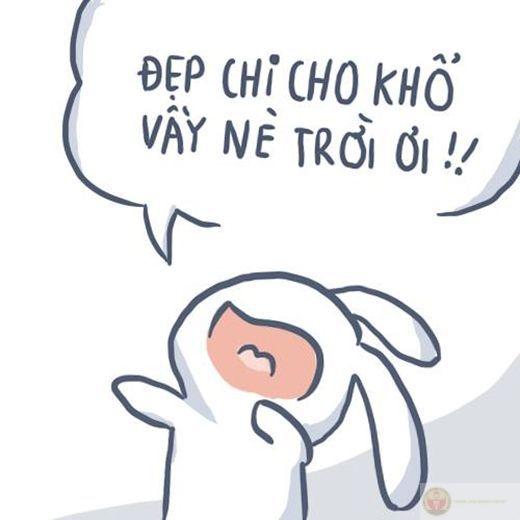 Đằng sau nụ cười là một Thỏ u sầu