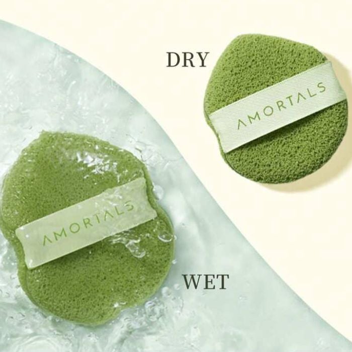 Bông Rửa Mặt Bọt Biển Amortals Wash To Smile Face Washing Pluff