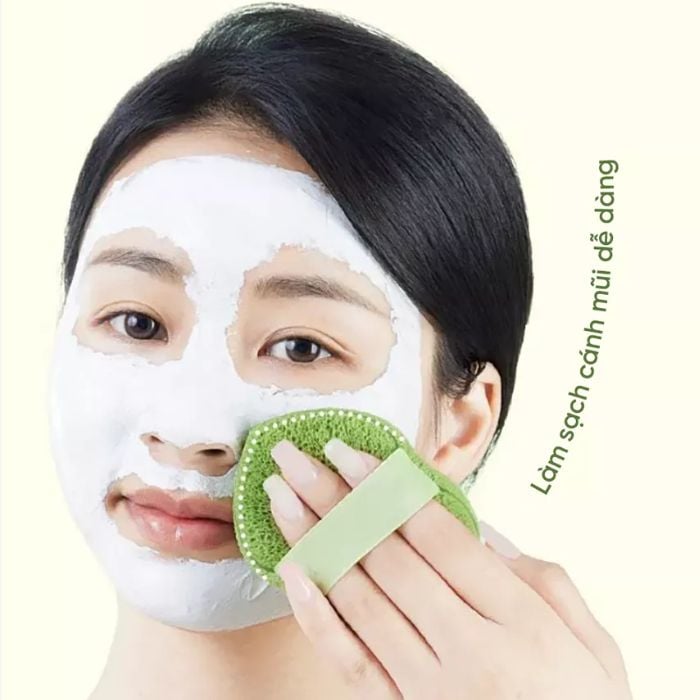 Bông Rửa Mặt Bọt Biển Amortals Wash To Smile Face Washing Pluff