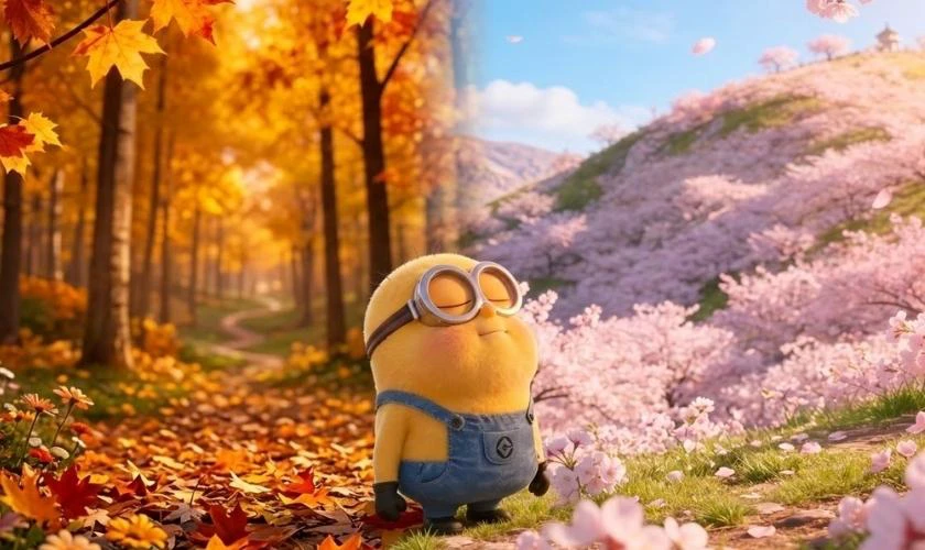 Ảnh Minion phồng má cho máy tính cực hot