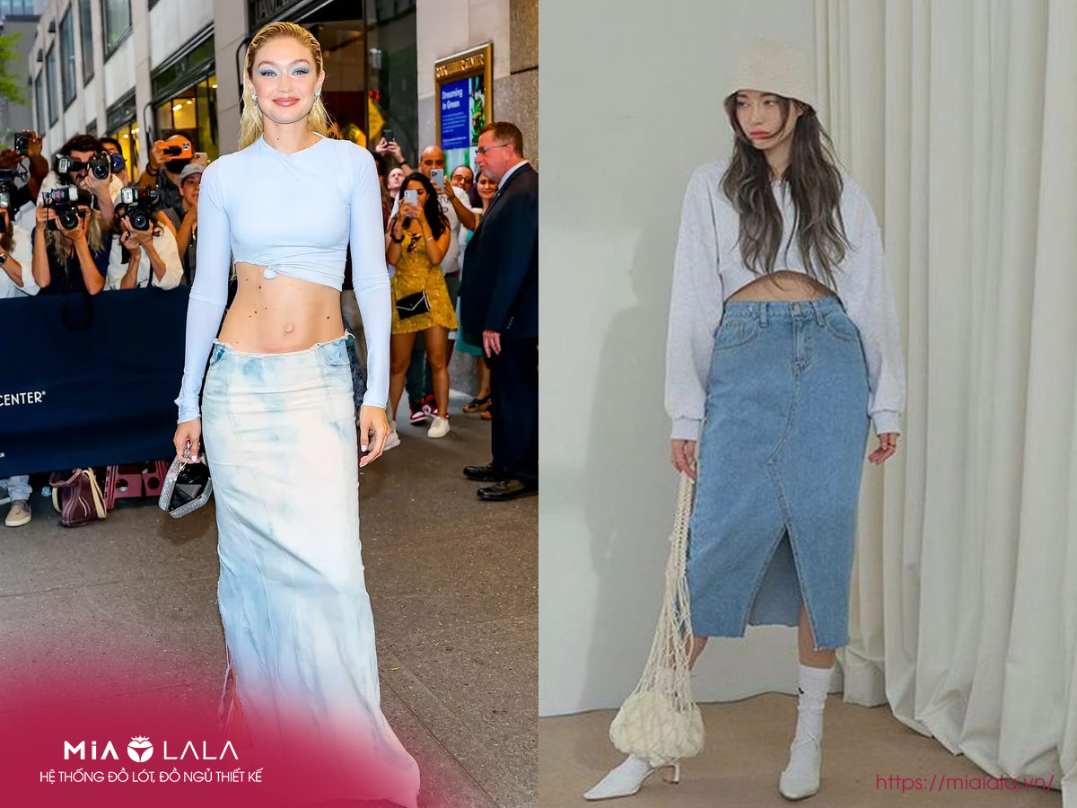 Croptop luôn là “vũ khí tối thượng” tôn lên vòng eo con kiến hút mắt