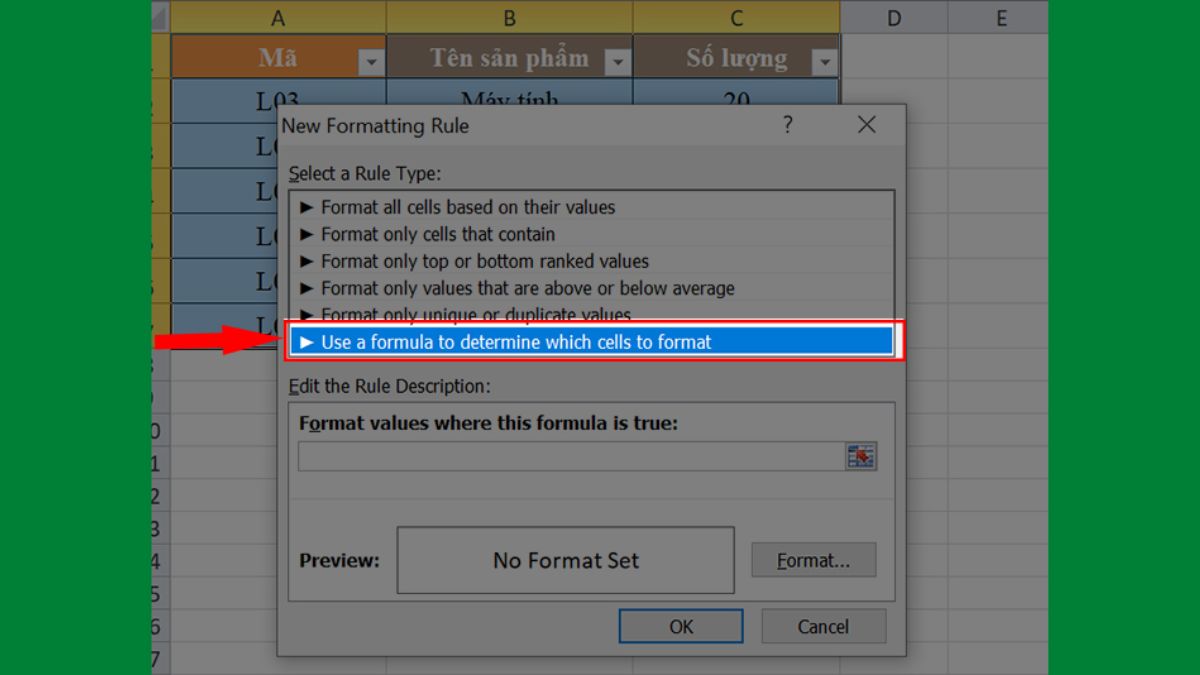 cách sử dụng hàm chia lấy dư trong excel