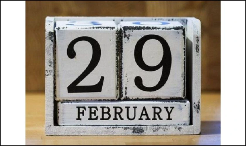 Các tháng có 28 hoặc 29 ngày là tháng nào?