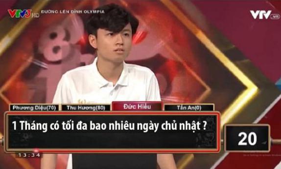 Câu hỏi tưởng dễ mà không phải ai cũng trả lời đúng: "1 tháng có tối đa bao nhiêu ngày chủ nhật?"