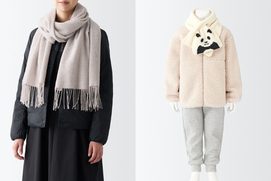 Shop bán khăn quàng cổ Hà Nội - Muji