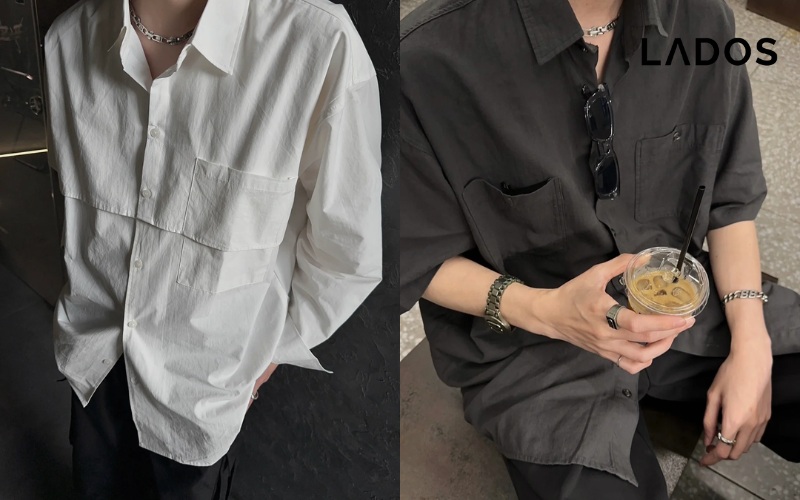 So mi co tru vai oxford bang 5 mau don sac