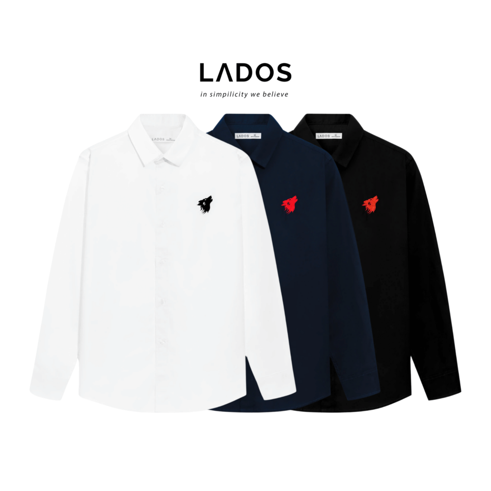 ao so mi nam dai tay dang dep phong cach lados ld8162