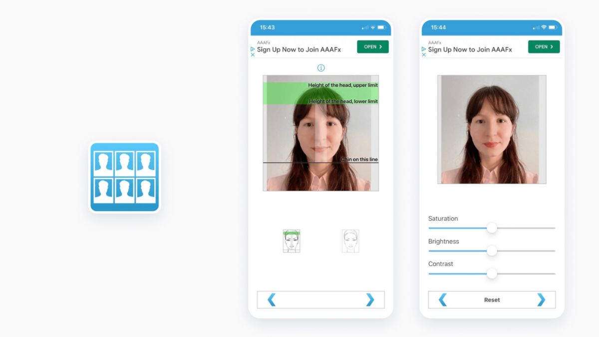 App chụp ảnh thẻ tại nhà