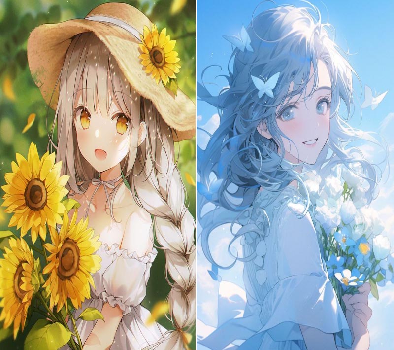 Ảnh chibi cute dành cho nữ vạn người mê